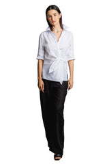 CAMISA TRICOLINE LAÇO